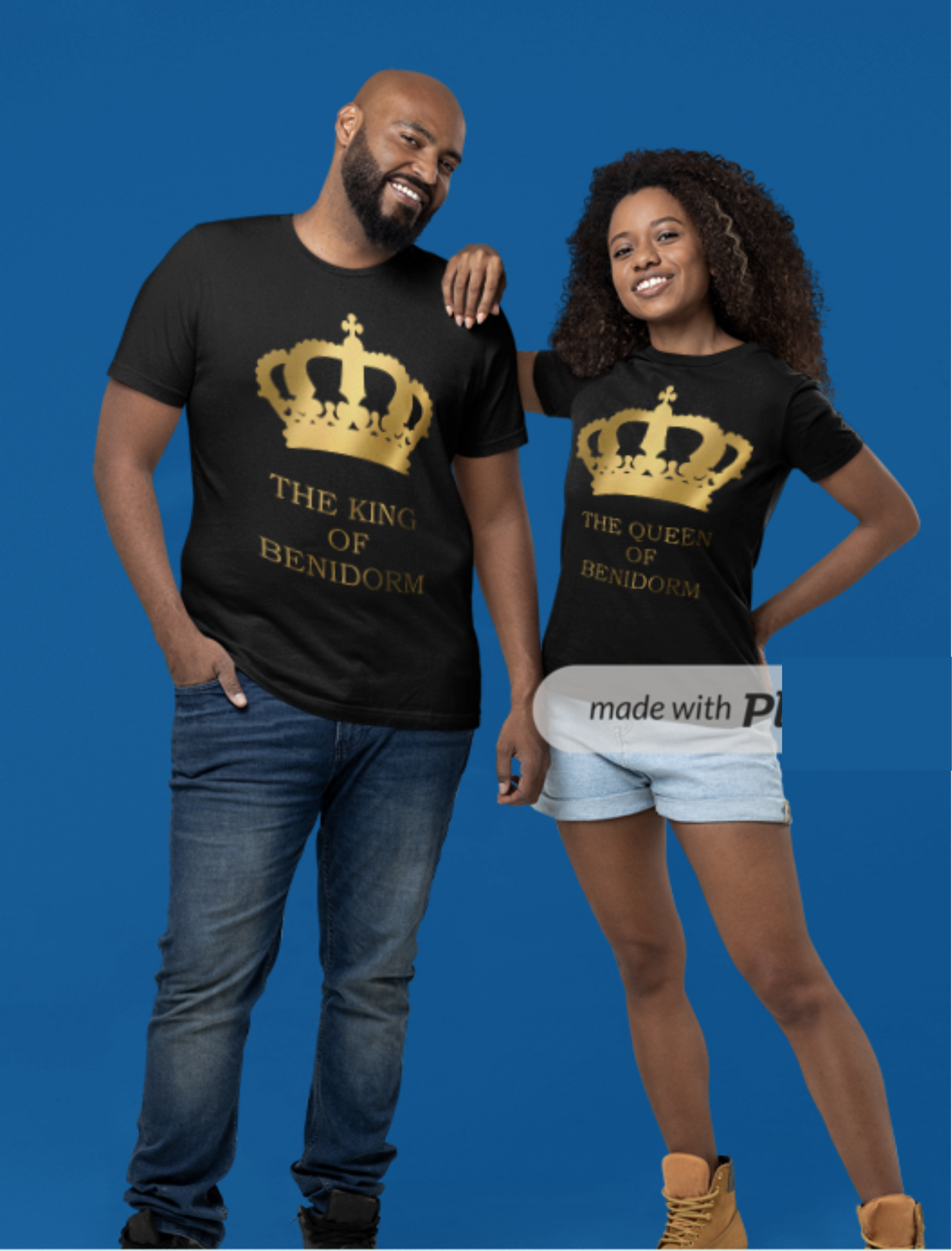 King and Queen of Benidorm Tshirts