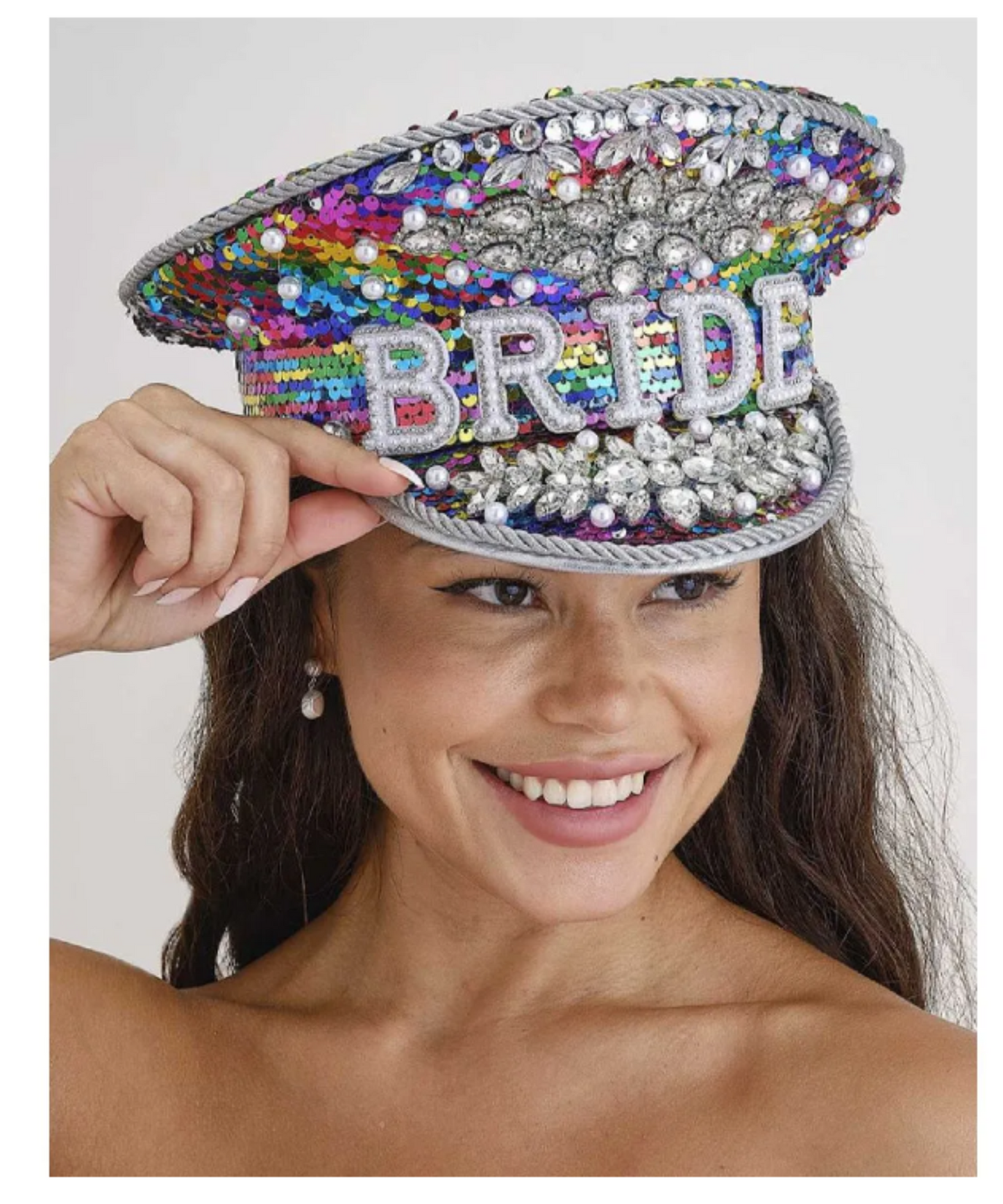 Embellished Bride Hat