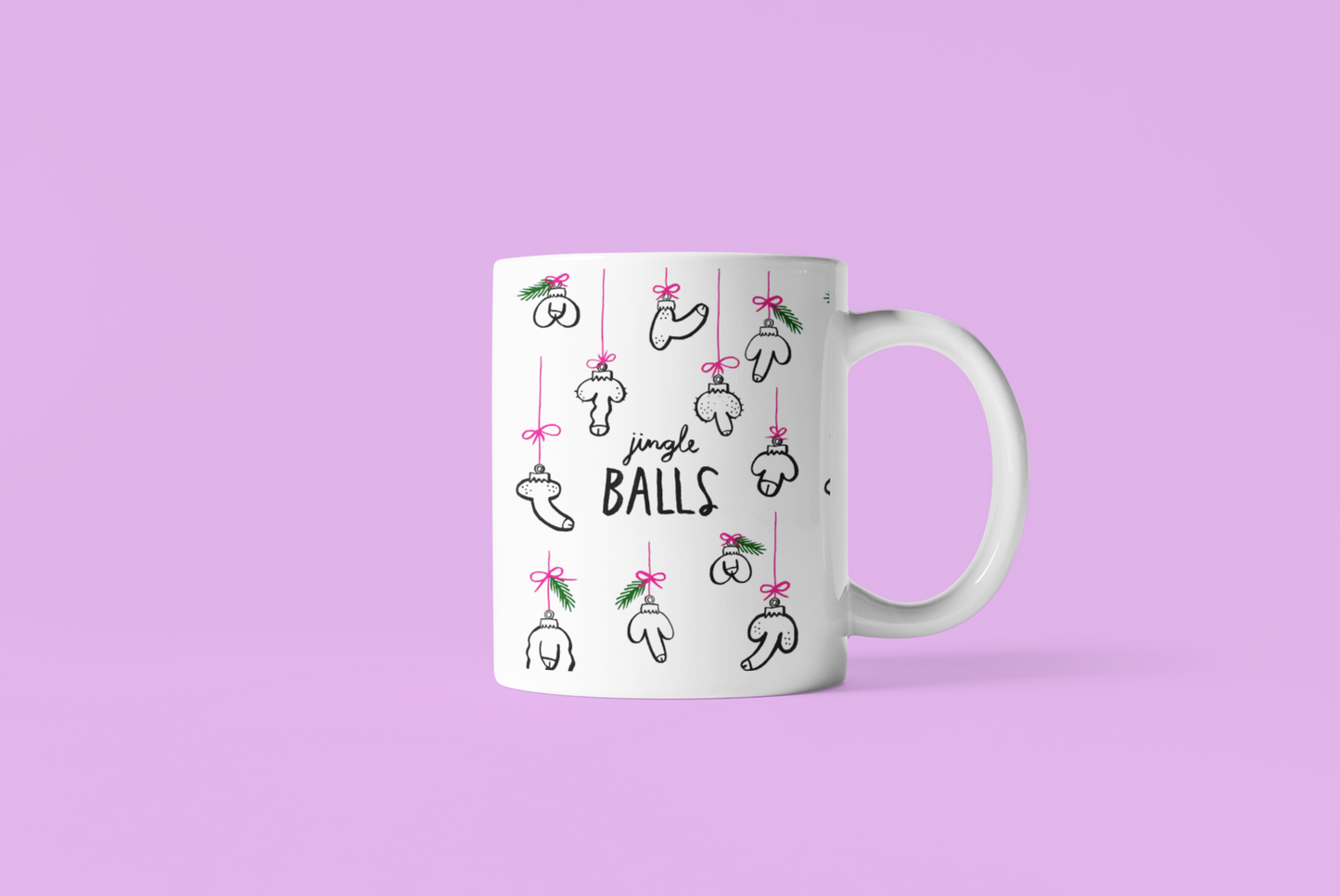 Jingle Balls Novelty Mug