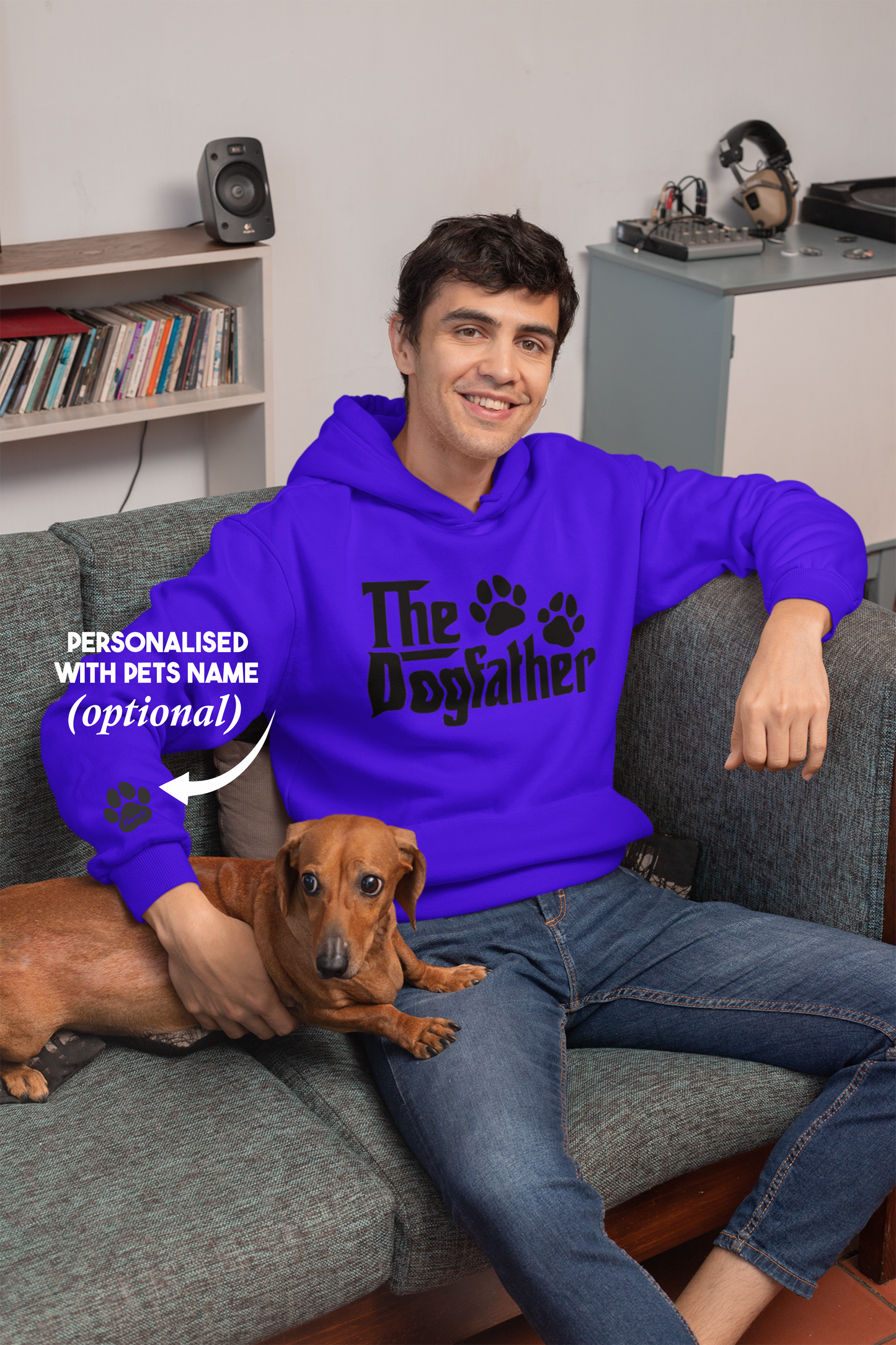 Personalised The Dog Father Hoody