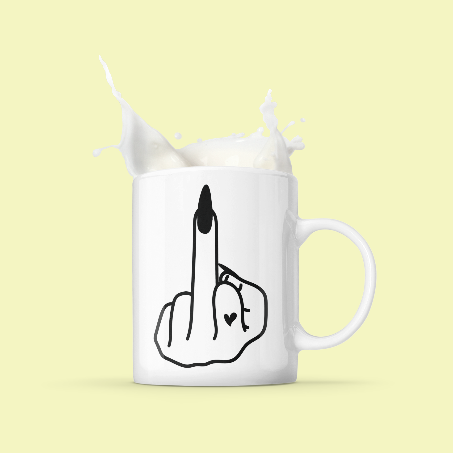 MIDDLE FINGER MUG