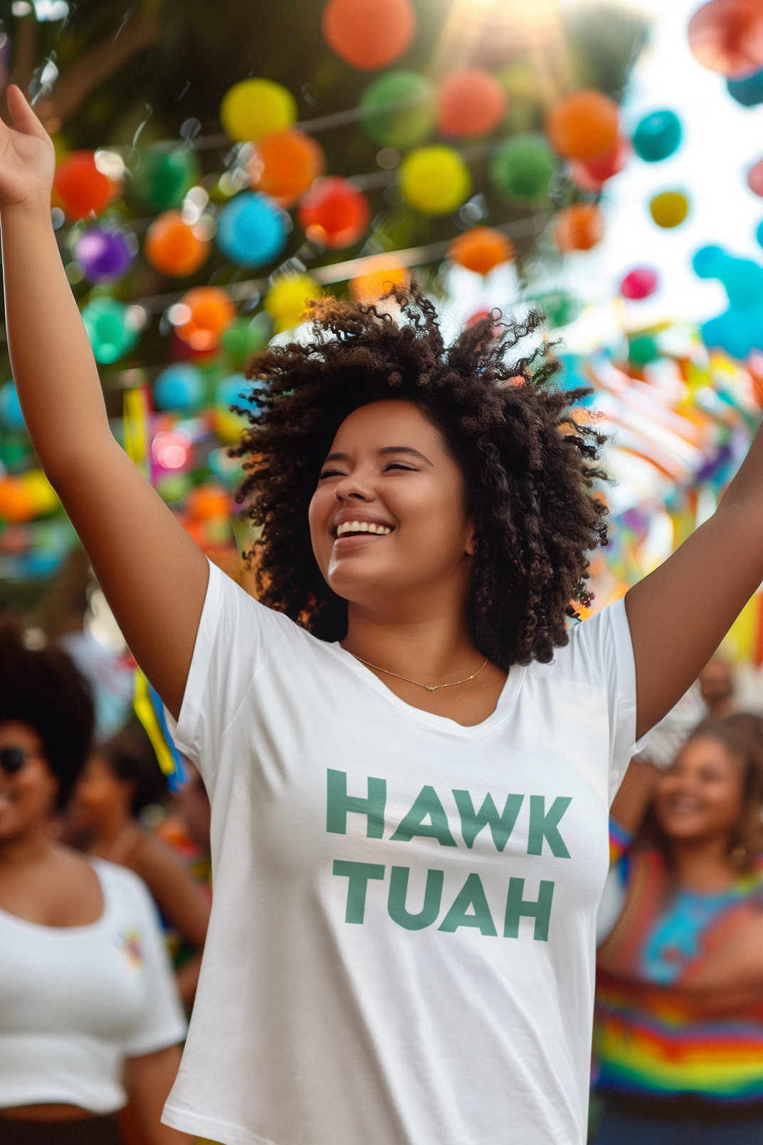 Hawk Tuah Women's Tshirt