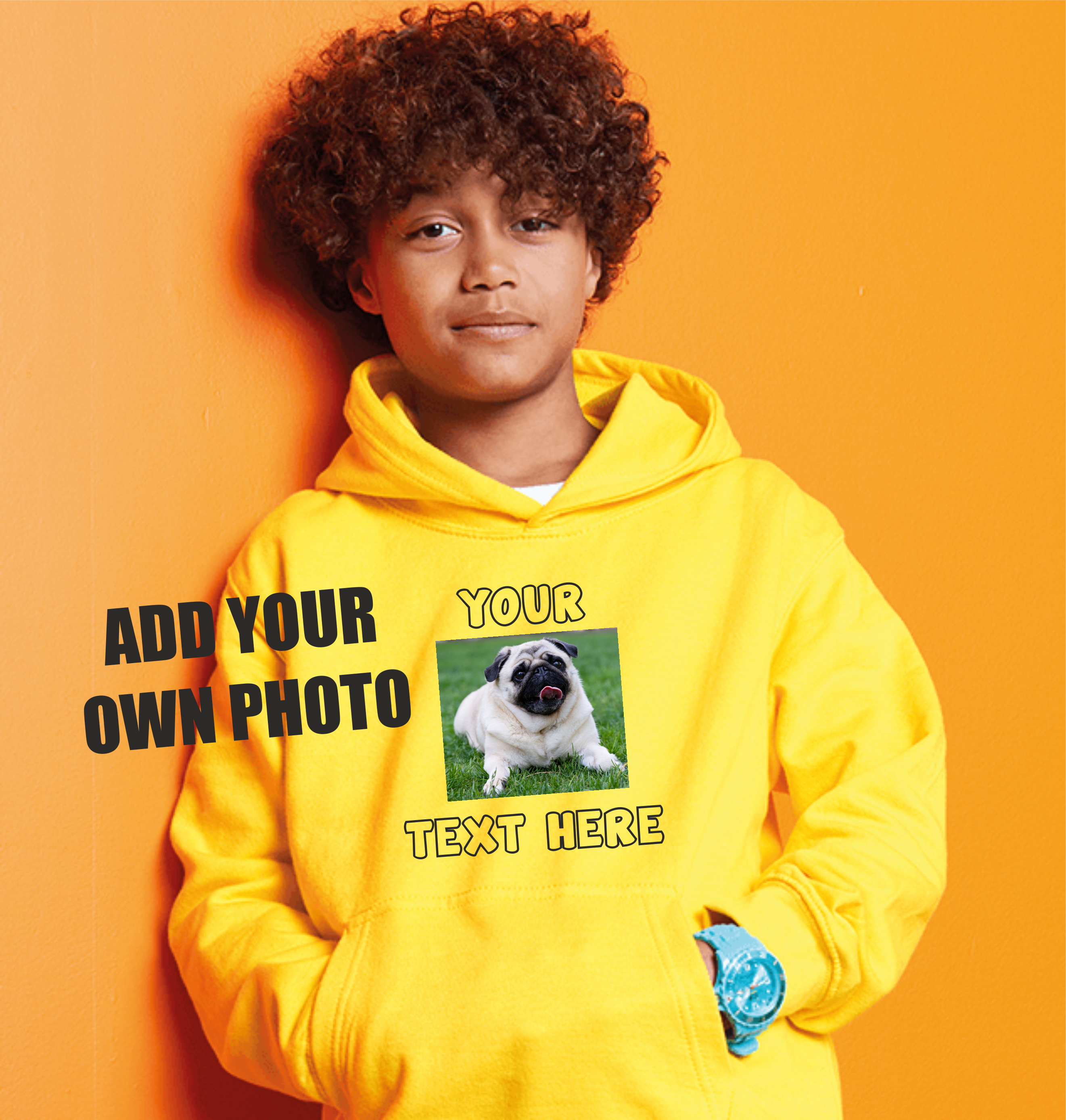 Kids 2025 personalised hoody