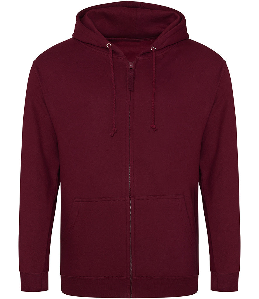 Adult zip hoodie Burgundy