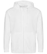 Adult zip hoodie White