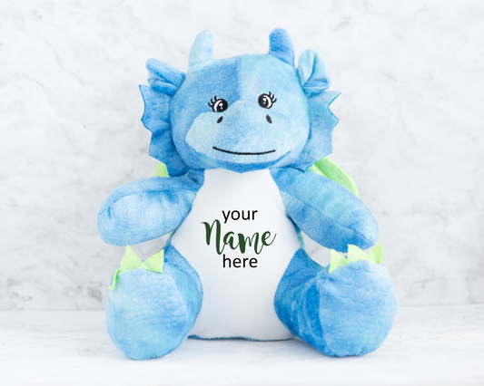 Personalised Embroidered Dino Bear
