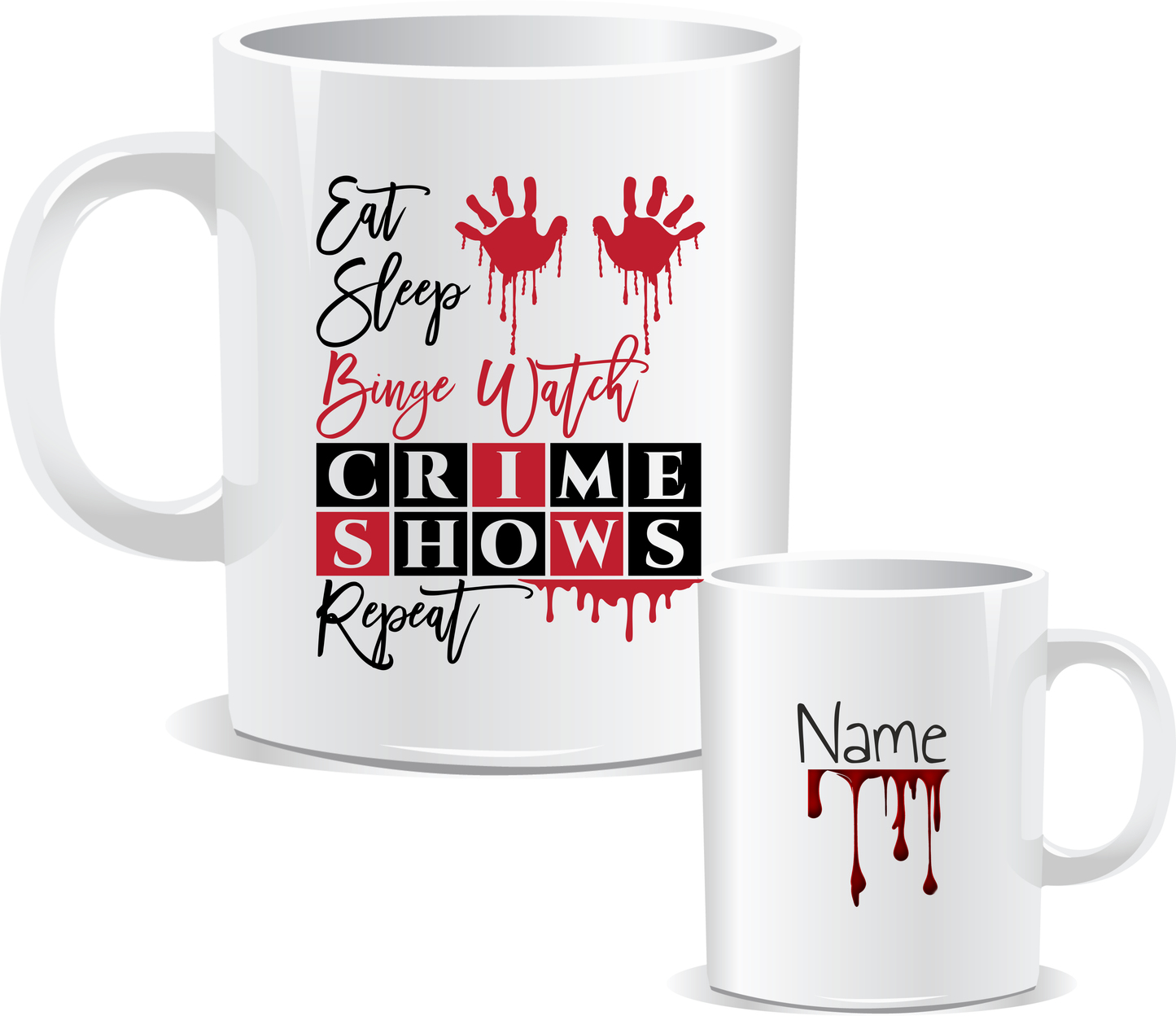 True Crime Personalised Mugs