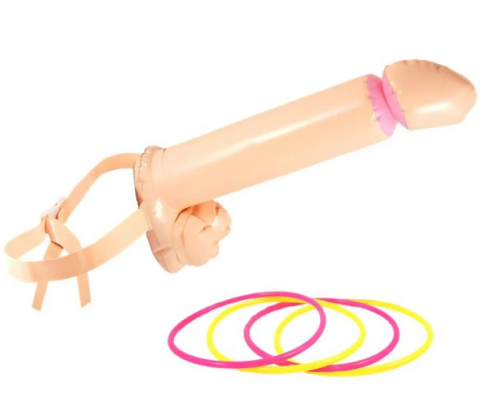 Inflatable Willy Headband Hoopla Game – Fun Printz