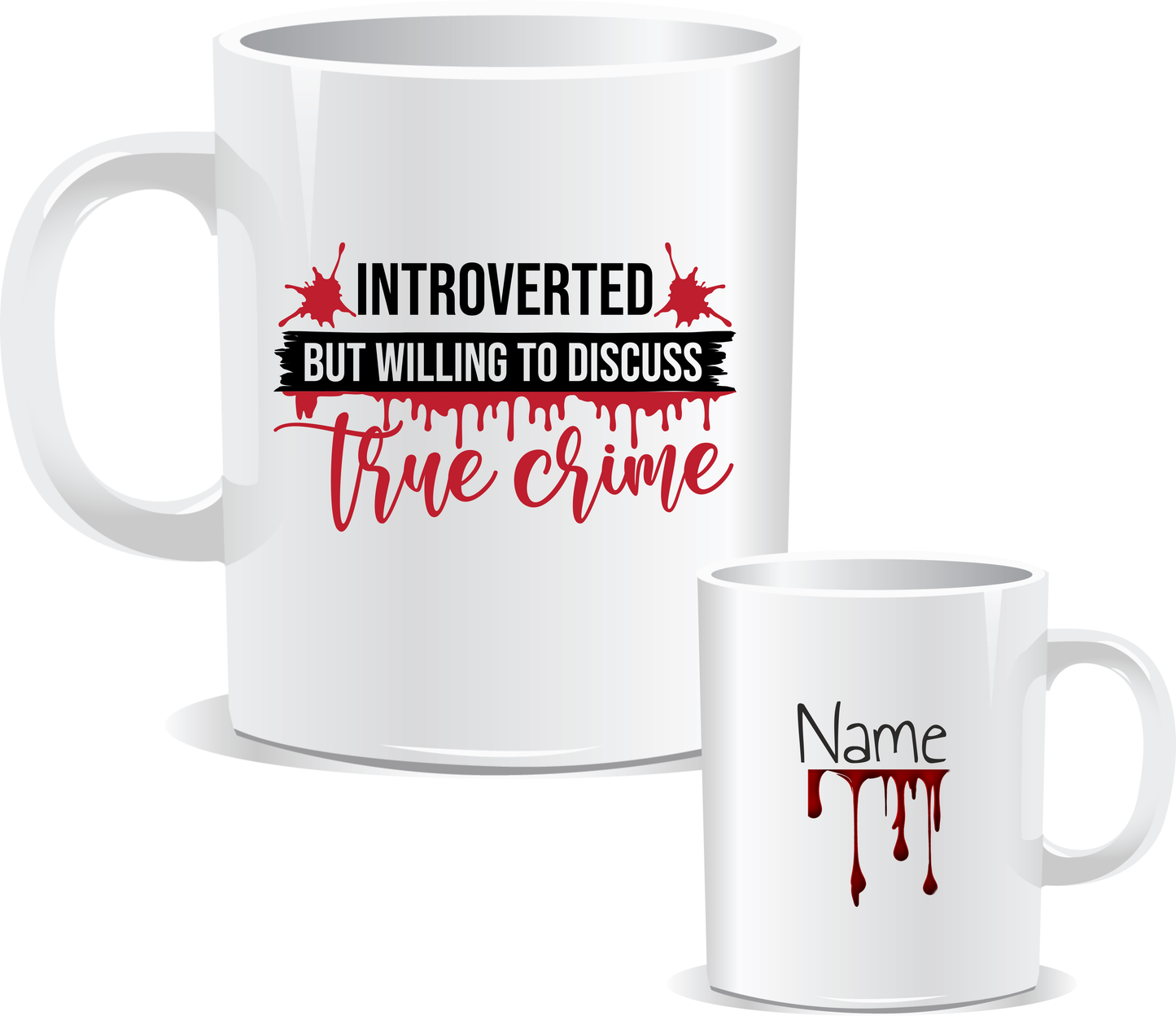 True Crime Personalised Mugs