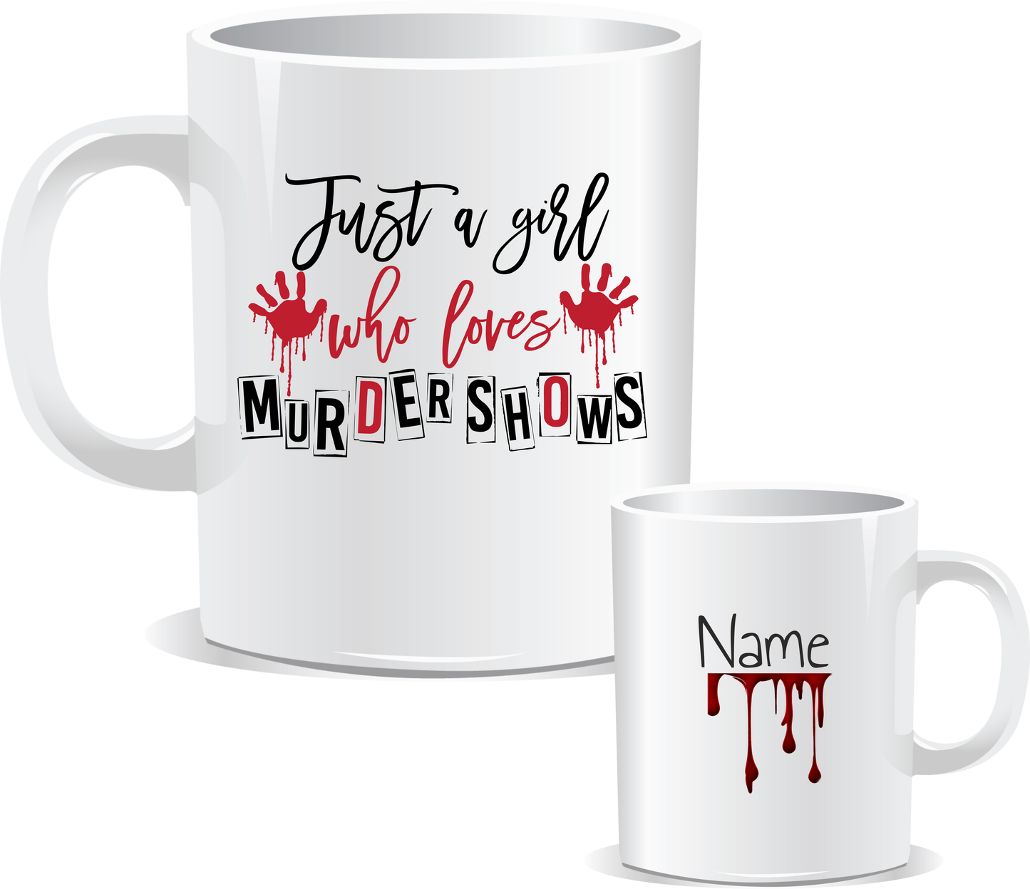 True Crime Personalised Mugs