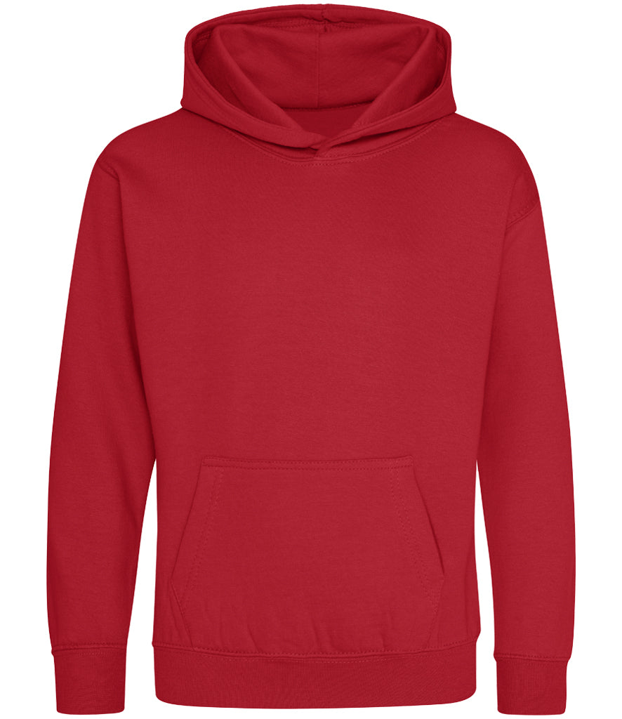 Red kids hoodie