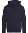 Navy kids zip hoodie