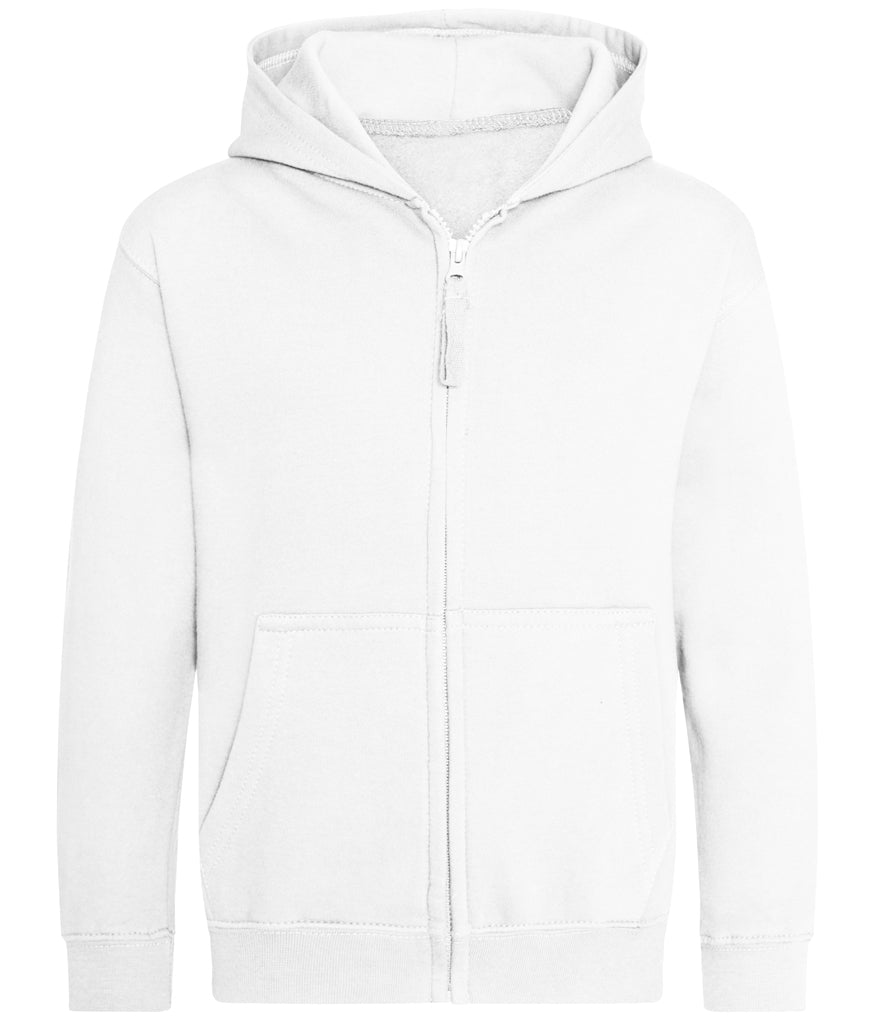 White kids zip hoodie