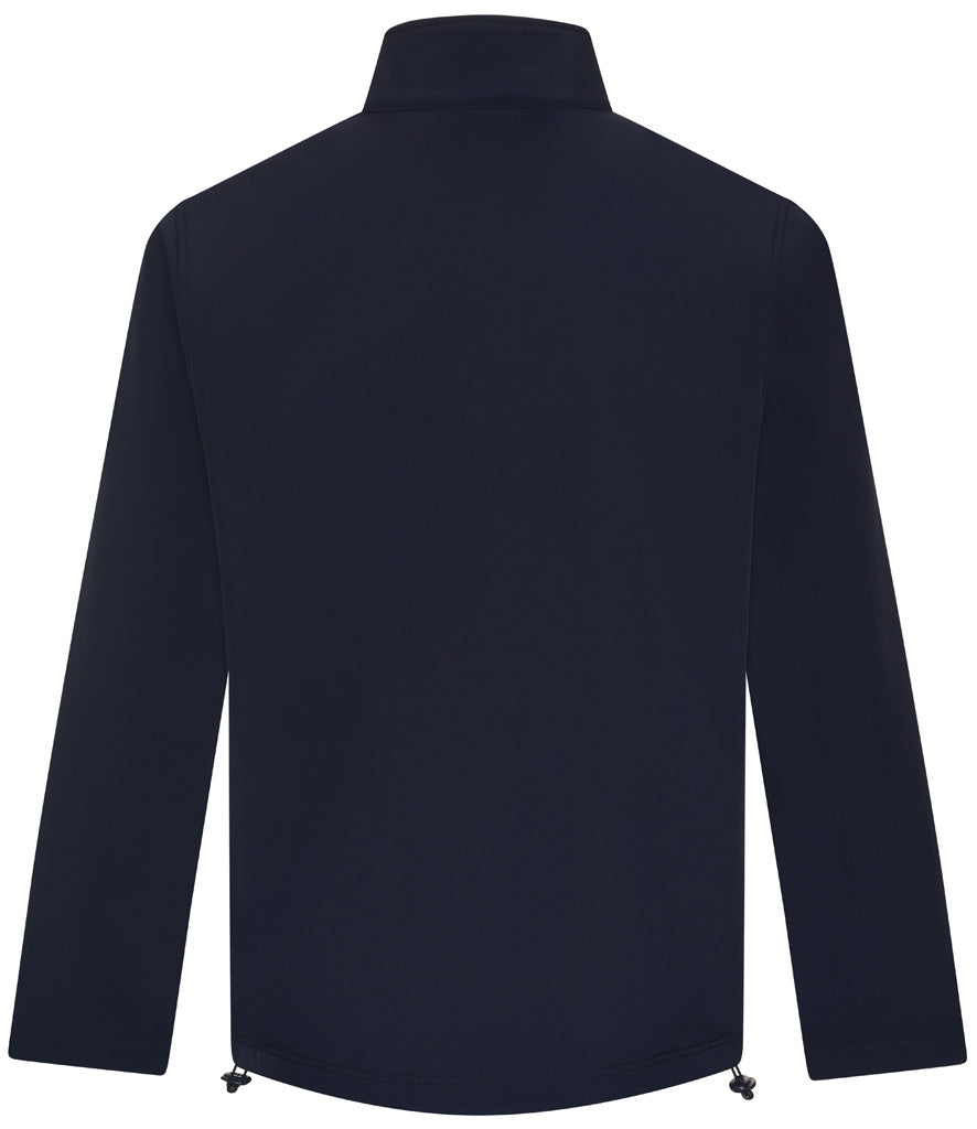 Pro RTX RX530 workwear softshell jacket navy back