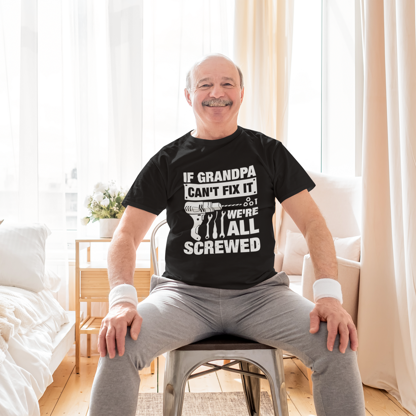 If Grandpa cant fix it, we're all screwed Tshirt