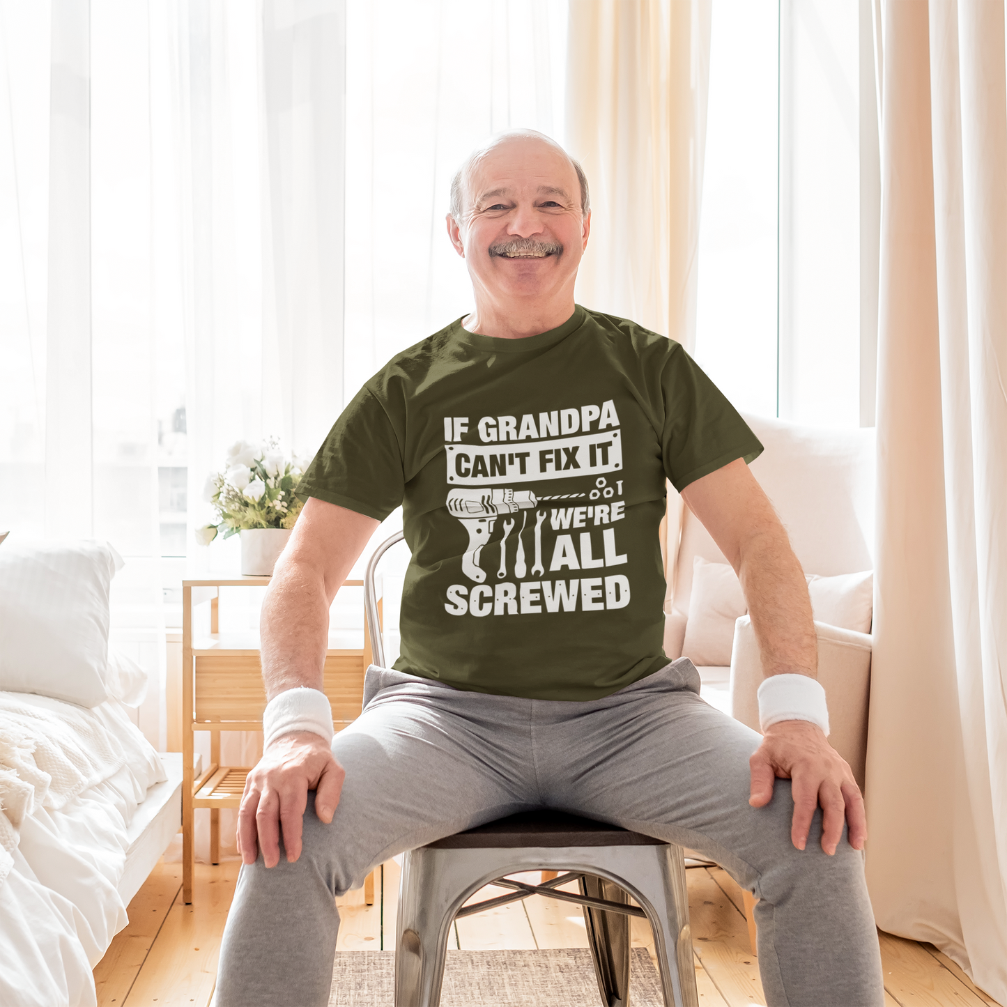 If Grandpa cant fix it, we're all screwed Tshirt