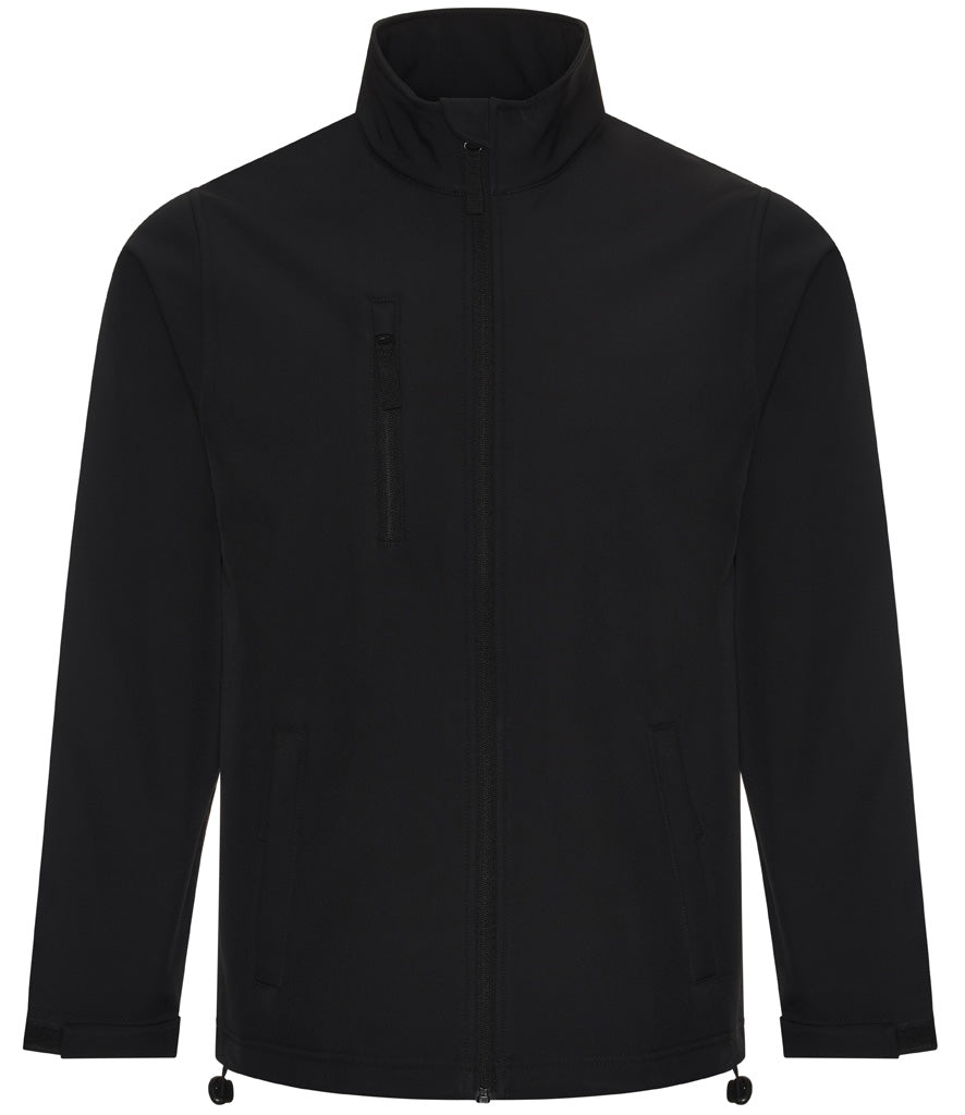 Pro RTX RX530 Workwear Softshell Jacket - Black front