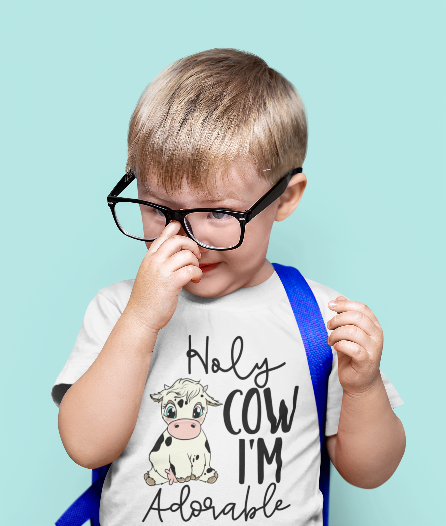 Holy Cow I'm Adorable Kids T-shirt