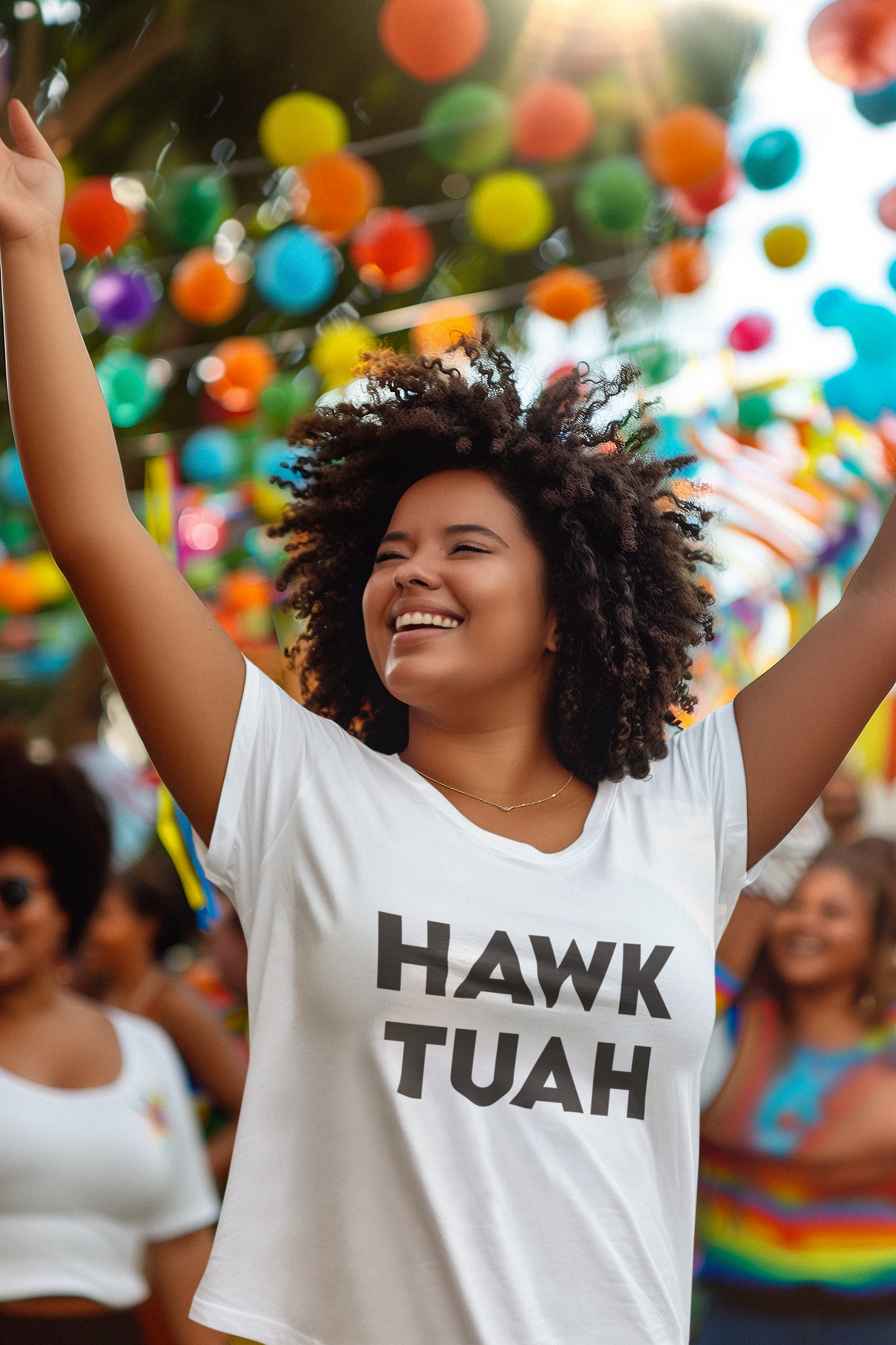 Hawk Tuah Women's Tshirt