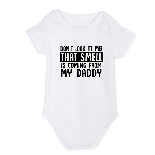 Smelly Daddy Baby Grow