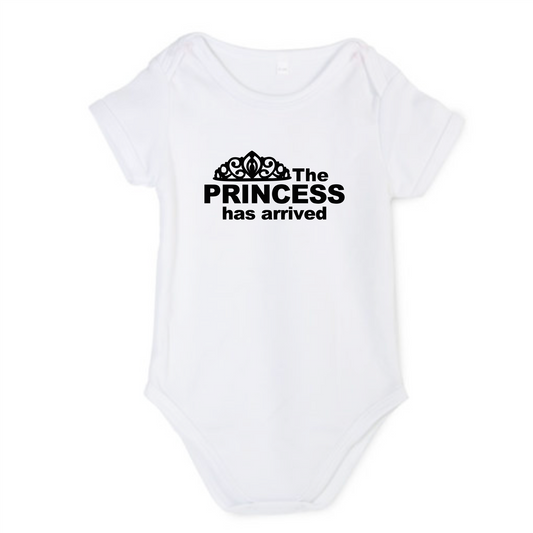 The Princess Has Arrived Baby Grow